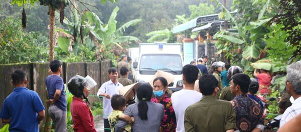 Hiện trường nơi xảy ra vụ việc - Sputnik Việt Nam