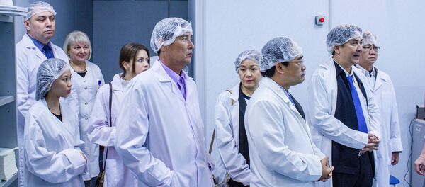 Bác sĩ chuyên khoa ung thư từ Việt Nam tại Trung tâm Ung thư St. Petersburg. - Sputnik Việt Nam