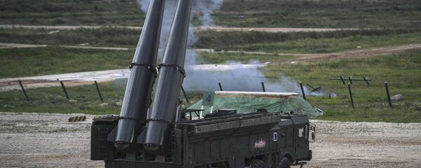 Tổ hợp tên lửa hành trình chiến thuật đầu tiên của Liên Xô là ông cố của tổ hợp Iskander. - Sputnik Việt Nam