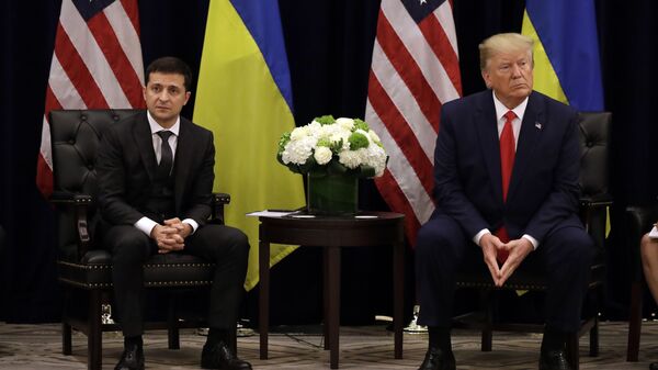 Donald Trump và Vladimir Zelensky. - Sputnik Việt Nam