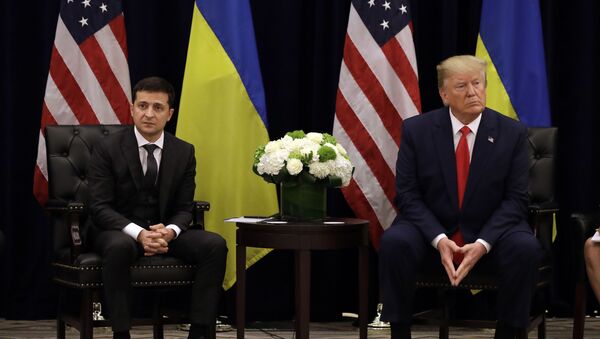 Donald Trump và Vladimir Zelensky. - Sputnik Việt Nam