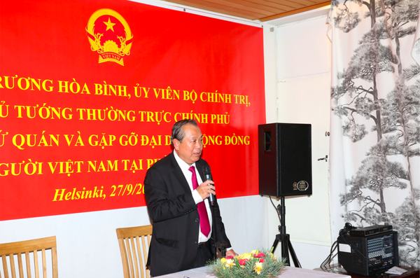 Phó Thủ tướng Thường trực Chính phủ đã đến thăm Đại sứ quán Việt Nam tại Phần Lan Phó Thủ tướng Thường trực Chính phủ đã đến thăm Đại sứ quán Việt Nam tại Phần Lan - Sputnik Việt Nam