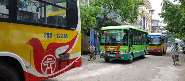 Xe buýt ở Hà Nội Xe buýt ở Hà Nội - Sputnik Việt Nam