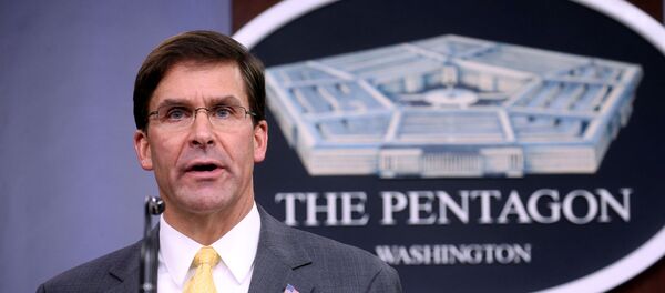 Bộ trưởng Quốc phòng Hoa Kỳ Mark Esper  - Sputnik Việt Nam