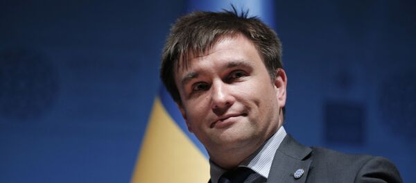 Bộ trưởng Ngoại giao Ukraina Pavel Klimkin - Sputnik Việt Nam