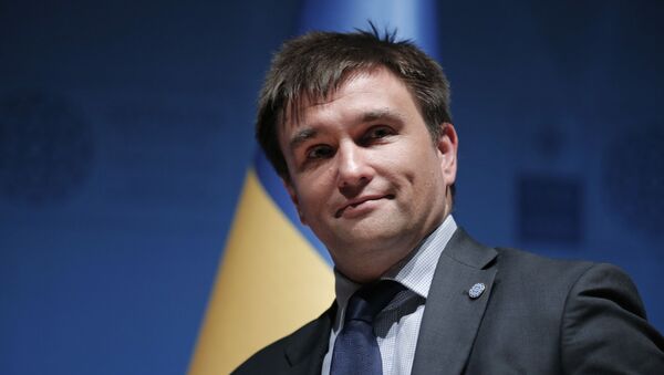 Bộ trưởng Ngoại giao Ukraina Pavel Klimkin - Sputnik Việt Nam