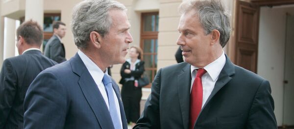 George Bush và Tony Blair George Bush và Tony Blair - Sputnik Việt Nam
