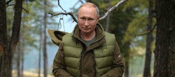 Tổng thống Liên bang Nga V. Putin tại Siberia - Sputnik Việt Nam