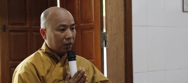 Nhà sư Thích Thanh Toàn tại cuộc họp ngày 5-10 Nhà sư Thích Thanh Toàn tại cuộc họp ngày 5-10 - Sputnik Việt Nam