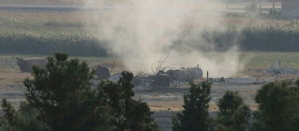 Hậu quả của các cuộc không kích của Thổ Nhĩ Kỳ ở khu vực thành phố Ras Al Ain của Syria - Sputnik Việt Nam
