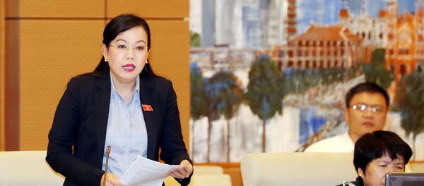 Trưởng Ban Dân nguyện của Quốc hội Nguyễn Thanh Hải phát biểu. - Sputnik Việt Nam