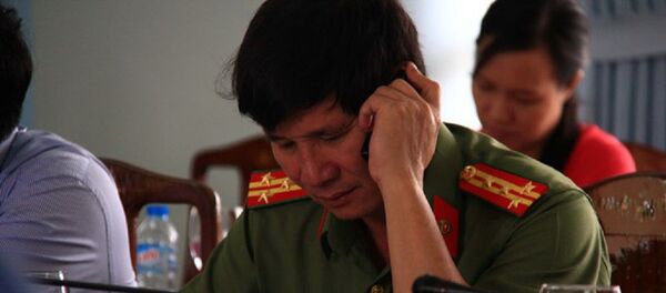 Đại tá Huỳnh Tiến Mạnh, nguyên Giám đốc Công an tỉnh Đồng Nai Đại tá Huỳnh Tiến Mạnh, nguyên Giám đốc Công an tỉnh Đồng Nai - Sputnik Việt Nam