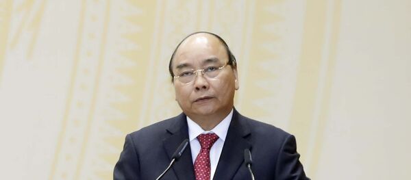 Thủ tướng Nguyễn Xuân Phúc phát biểu tại hội nghị. - Sputnik Việt Nam