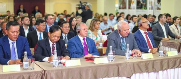 Hiệp hội doanh nghiệp Nga hợp tác với châu Á tổ chức Hội nghị xúc tiến đầu tư, thương mại và du lịch tỉnh Thanh Hóa (Việt Nam), ngày 22 tháng 7 năm 2019 - Sputnik Việt Nam