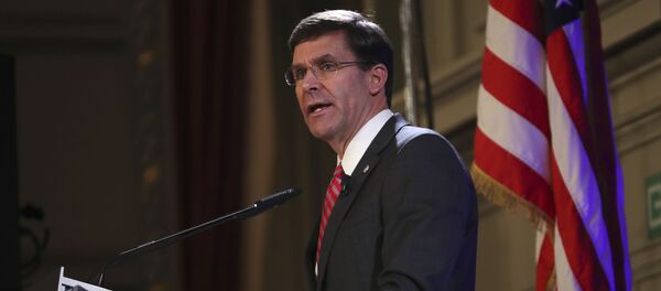 Bộ trưởng Quốc phòng Hoa Kỳ Mark Esper. - Sputnik Việt Nam
