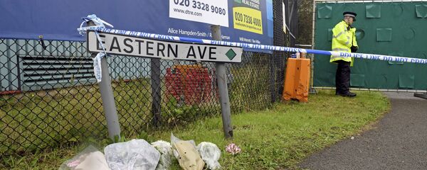 Hình ảnh Essex sau thảm kịch với 39 xác chết trong một chiếc xe tải. - Sputnik Việt Nam