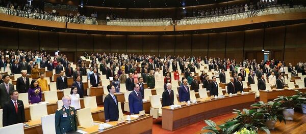 Khai mạc kỳ họp thứ 8, Quốc hội khóa XIV - Sputnik Việt Nam