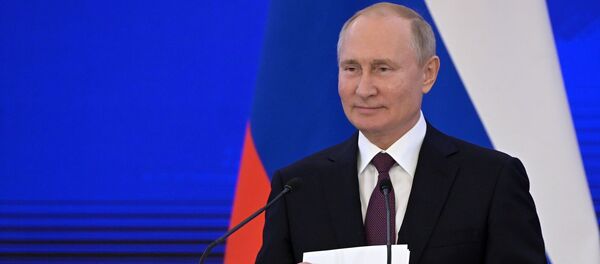 Tổng thống Vladimir Putin tham dự lễ kỷ niệm nhân Ngày Thống nhất Dân tộc Tổng thống Vladimir Putin tham dự lễ kỷ niệm nhân Ngày Thống nhất Dân tộc - Sputnik Việt Nam