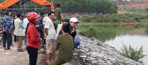 Hiện trường nơi phát hiện thi thể cháu T. - Sputnik Việt Nam