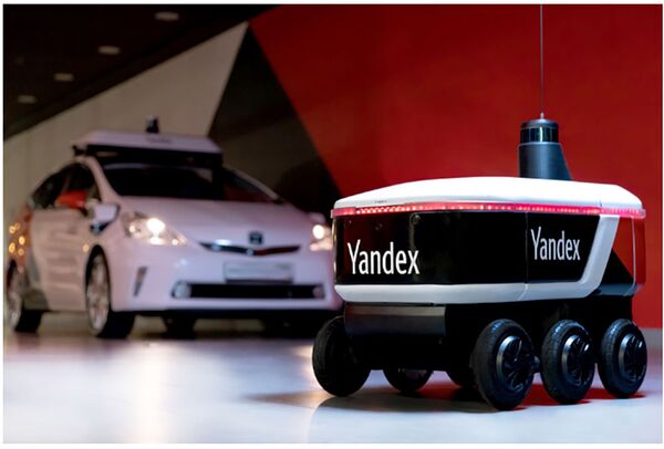 Yandex giới thiệu robot không người lái chuyển phát nhanh - Sputnik Việt Nam