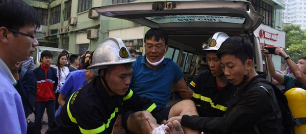 Những trường hợp bị thương đều đã được đưa đi bệnh viện kiểm tra, khám chữa. Những trường hợp bị thương đều đã được đưa đi bệnh viện kiểm tra, khám chữa. - Sputnik Việt Nam