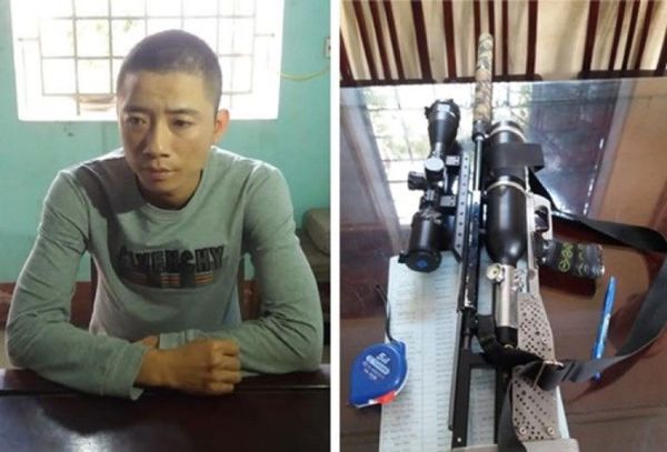Tay súng Nam Định ra đầu thú  - Sputnik Việt Nam