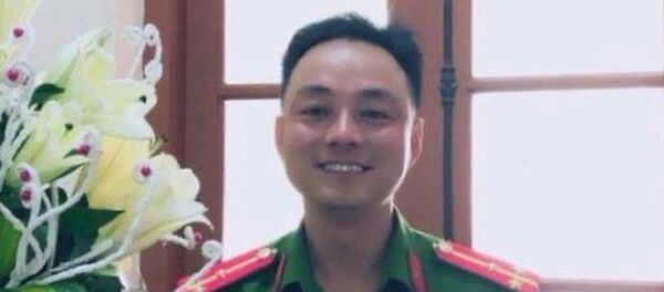 Thượng úy Nguyễn Xô Việt - người có hành vi hành hung một nhân viên trạm dừng chân Hải Đăng. - Sputnik Việt Nam