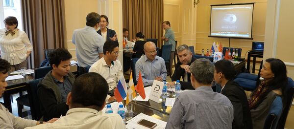 Các đối tác Nga-Việt thảo luận sôi nổi trước thềm Expo Nga-Việt Nam 2019 Các đối tác Nga-Việt thảo luận sôi nổi trước thềm Expo Nga-Việt Nam 2019 - Sputnik Việt Nam