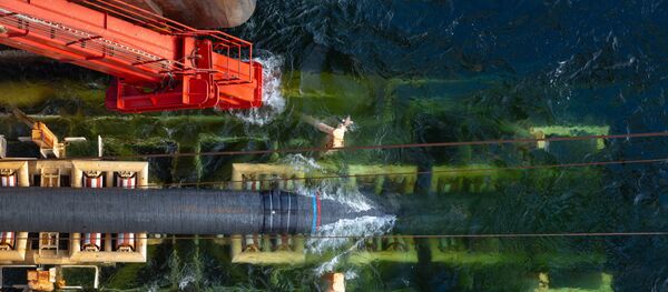 Đường ống Nord Stream 2 đang được đặt. Đường ống Nord Stream 2 đang được đặt. - Sputnik Việt Nam