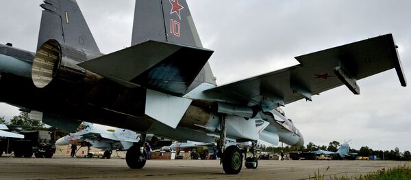 Máy bay chiến đấu Su-35 của Nga - Sputnik Việt Nam