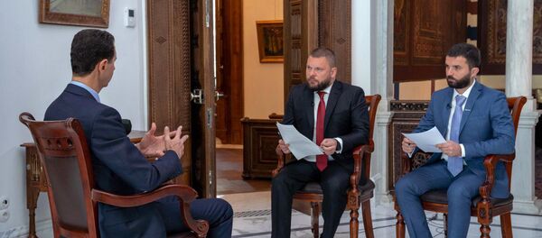 Tổng thống Syria Bashar al-Assad đã trả lời phỏng vấn Sputnik và kênh Russia 24 - Sputnik Việt Nam