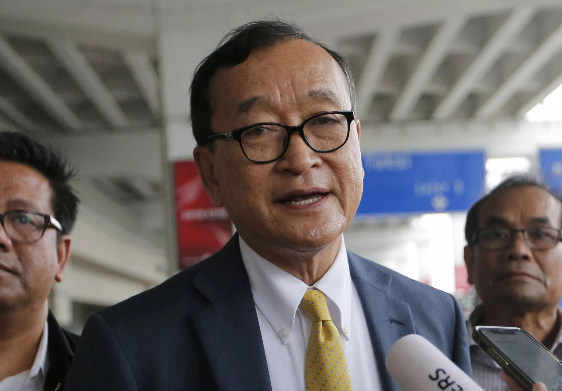 Lãnh đạo Đảng Cứu quốc Quốc gia Campuchia Sam Rainsy Lãnh đạo Đảng Cứu quốc Quốc gia Campuchia Sam Rainsy - Sputnik Việt Nam, 1920, 21.12.2021