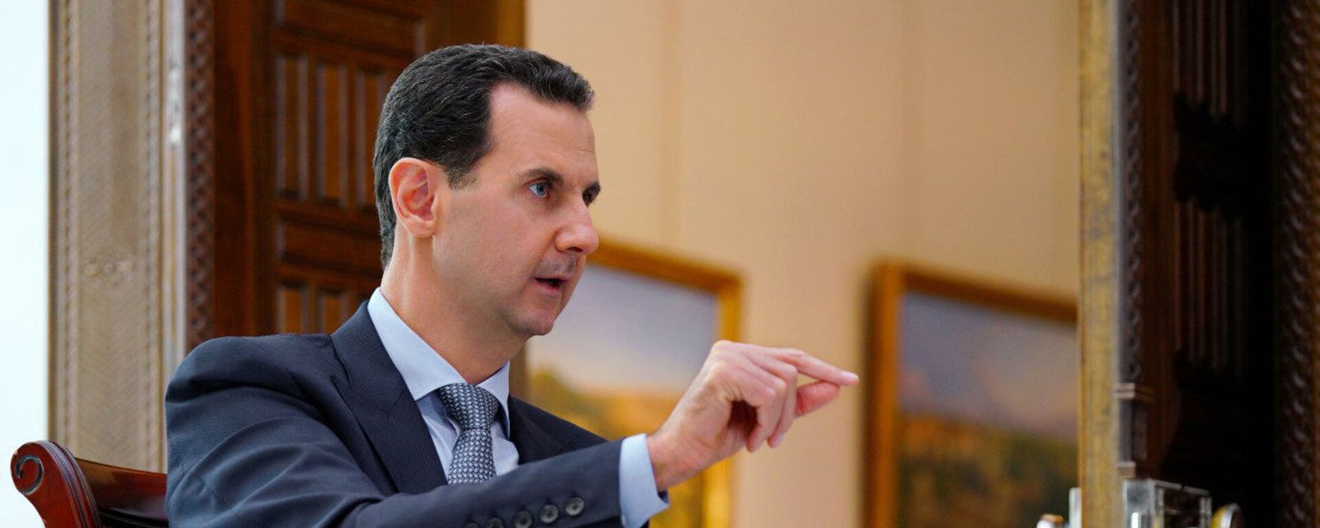 Tổng thống Syria Bashar al-Assad đã trả lời phỏng vấn Sputnik và kênh Russia 24 - Sputnik Việt Nam, 1920, 29.06.2022