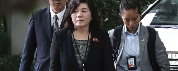 Thứ trưởng Ngoại giao CHDCND Triều Tiên Choi Song Hee - Sputnik Việt Nam