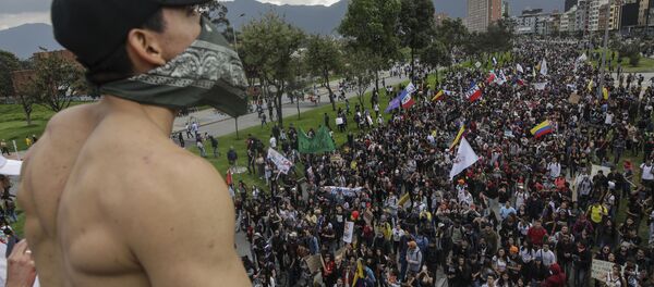 Cuộc biểu tình ở Columbia - Sputnik Việt Nam