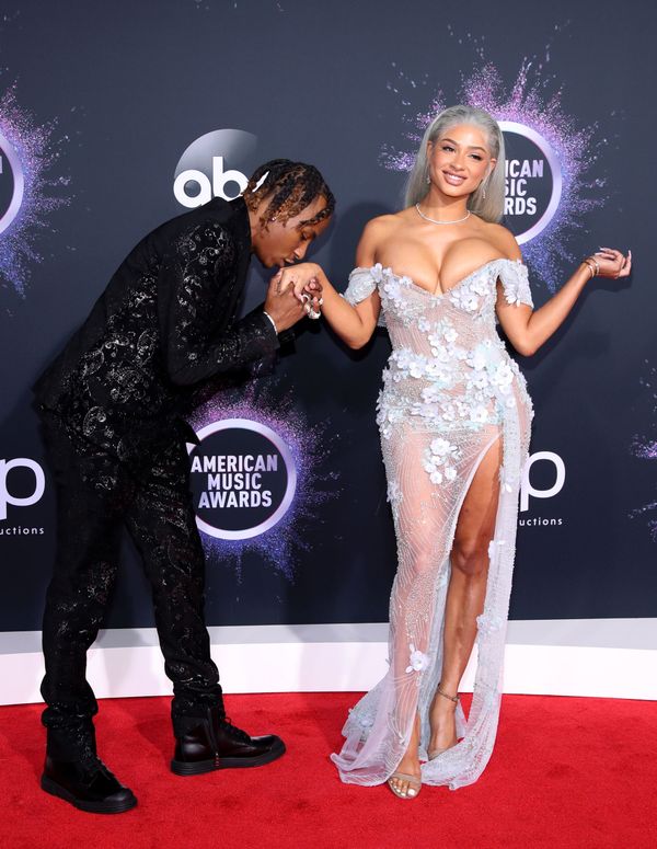 Rapper Rich the Kid và Antonette Willis tại Lễ trao giải American Music Awards 2019 ở Los Angeles  - Sputnik Việt Nam