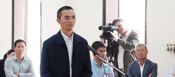  Bị cáo Đặng Anh Tuấn tại tòa.  - Sputnik Việt Nam