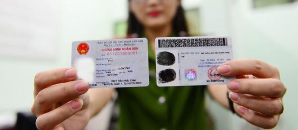 Giấy xác nhận Chứng minh nhân dân - Sputnik Việt Nam