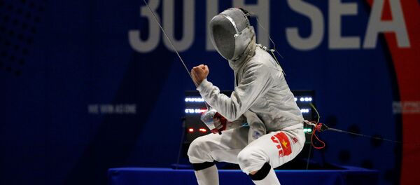 Kiếm thủ Vũ Thành An giành huy chương vàng nội dung thi đấu môn đấu kiếm - Sputnik Việt Nam