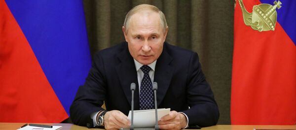 Chuyến thăm làm việc của Tổng thống Liên bang Nga V. Putin tới Quận Liên bang miền Nam - Sputnik Việt Nam