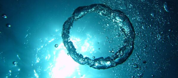 Пузыри газа поднимаются к поверхности воды - Sputnik Việt Nam