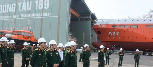 Tàu cứu hộ tàu ngầm cỡ lớn số hiệu 927 Yết Kiêu Tàu cứu hộ tàu ngầm cỡ lớn số hiệu 927 Yết Kiêu - Sputnik Việt Nam