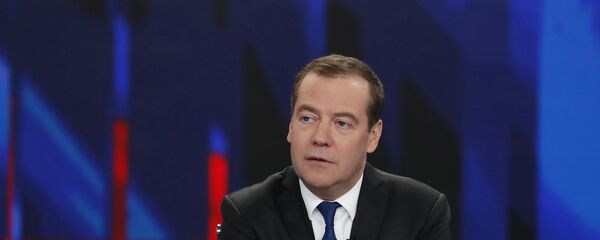 Cuộc phỏng vấn của Thủ tướng Liên bang Nga D. Medvedev với các kênh truyền hình Nga Cuộc phỏng vấn của Thủ tướng Liên bang Nga D. Medvedev với các kênh truyền hình Nga - Sputnik Việt Nam