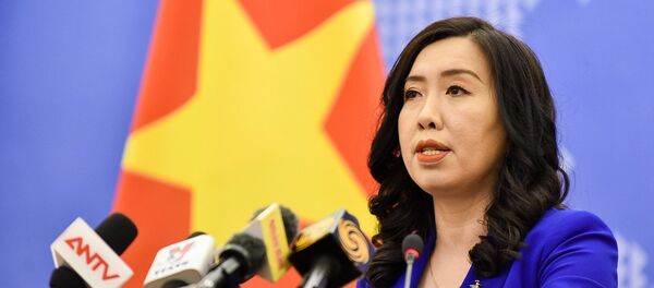 Người Phát ngôn Bộ Ngoại giao Lê Thị Thu Hằng thông báo một số hoạt động đối ngoại của Việt Nam - Sputnik Việt Nam
