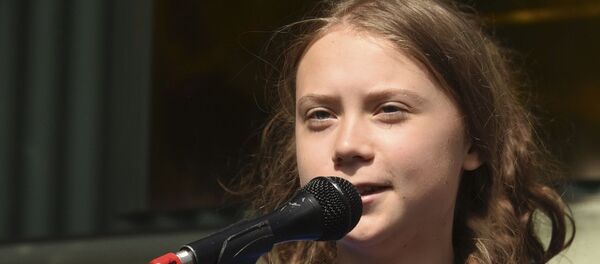 Nhà hoạt động sinh thái Thụy Điển Greta Thunberg - Sputnik Việt Nam
