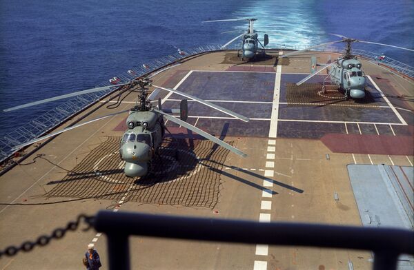 Câu trả lời cho “Mistral”. Tàu sân bay trực thăng của Nga Câu trả lời cho “Mistral”. Tàu sân bay trực thăng của Nga - Sputnik Việt Nam