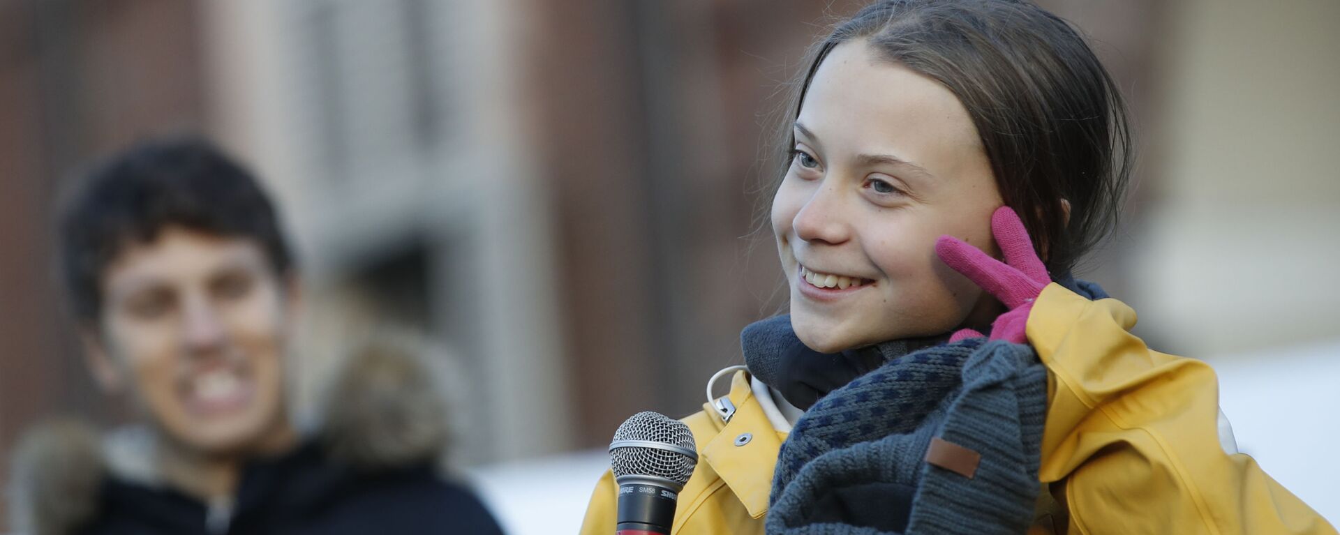 Nhà hoạt động môi trường Thụy Điển Greta Thunberg - Sputnik Việt Nam, 1920, 13.01.2023