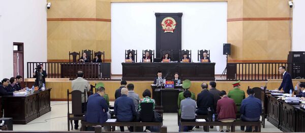 Quang cảnh phiên tòa sáng 18/12.  - Sputnik Việt Nam