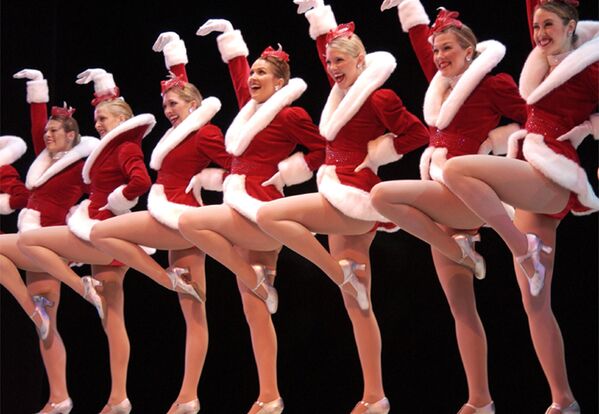 Nhóm nhảy nữ The Rockettes từ New York biểu diễn tại Boston - Sputnik Việt Nam