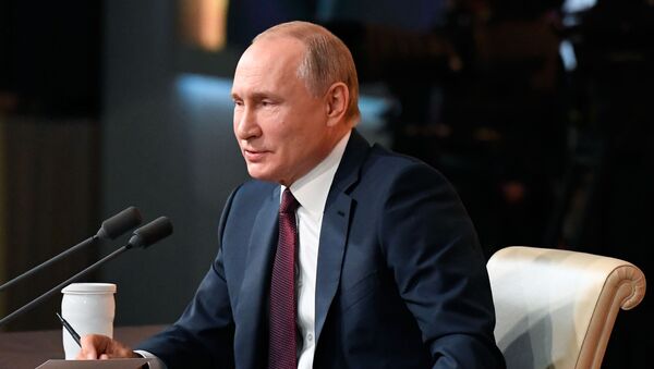 Cuộc họp báo lớn của Tổng thống Vladimir Putin - Sputnik Việt Nam